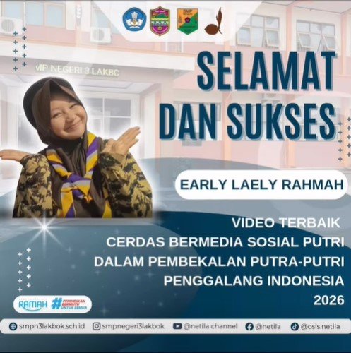 Video terbaik Cerdas Bermedia sosial Putri Dalam Pembekalan Putra Putri Penggalang Indonesia 2026